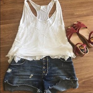 Free People cut off shorts sz 31